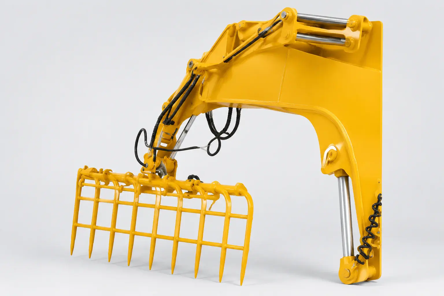 Bale Clamp excavator attachment