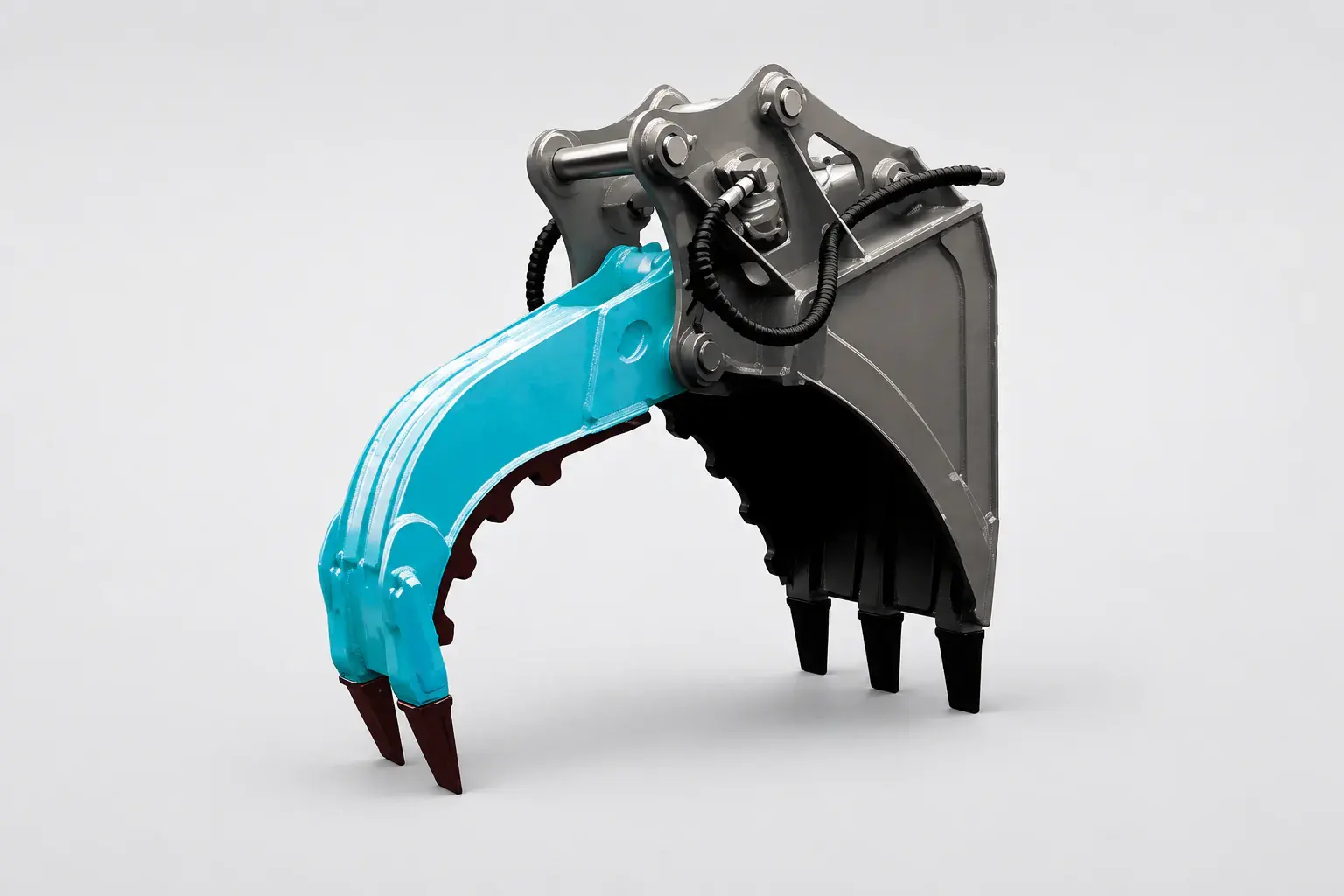 Clamp Bucket excavator attachment