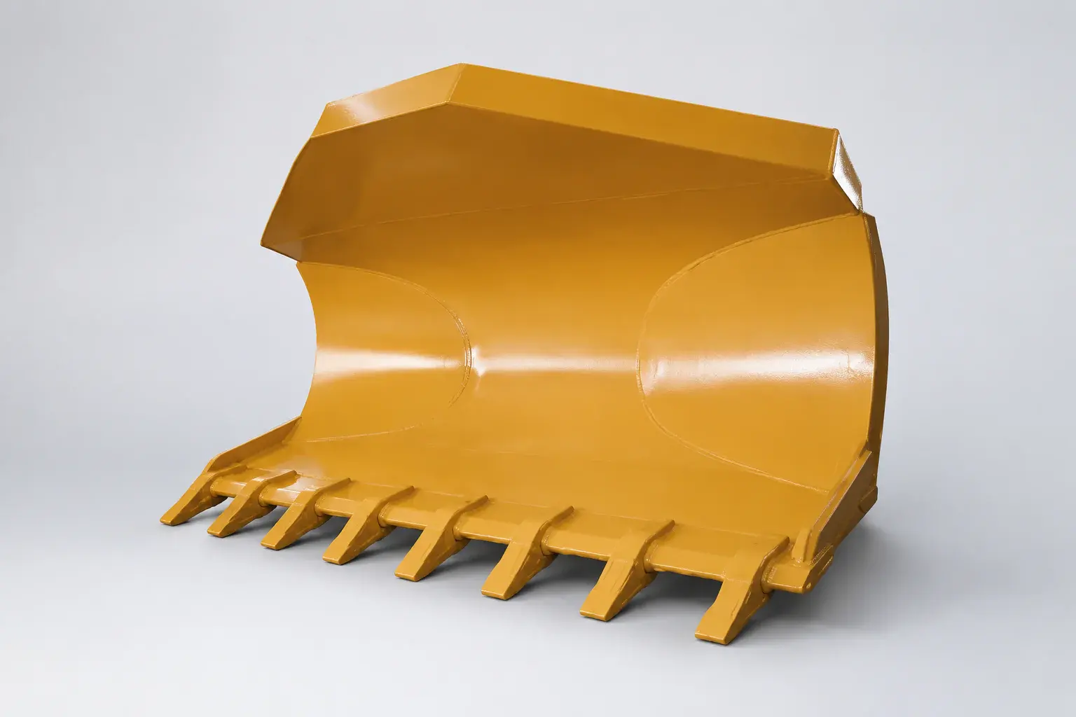 Side-Dump Bucket excavator attachment