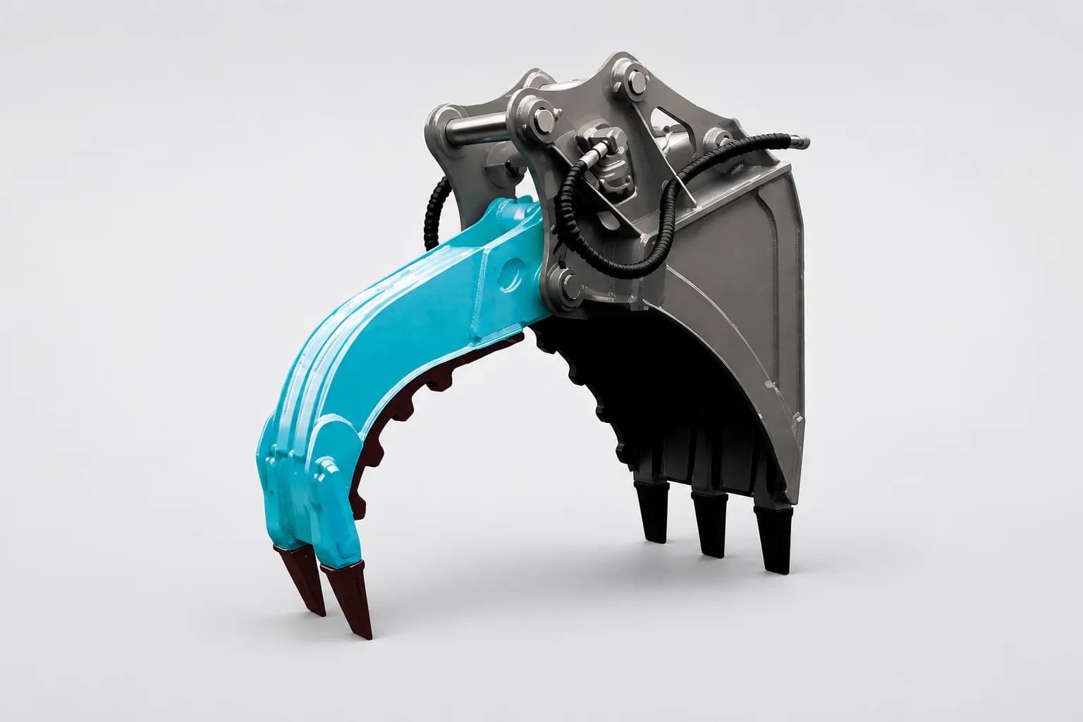 Clamp Bucket excavator attachment