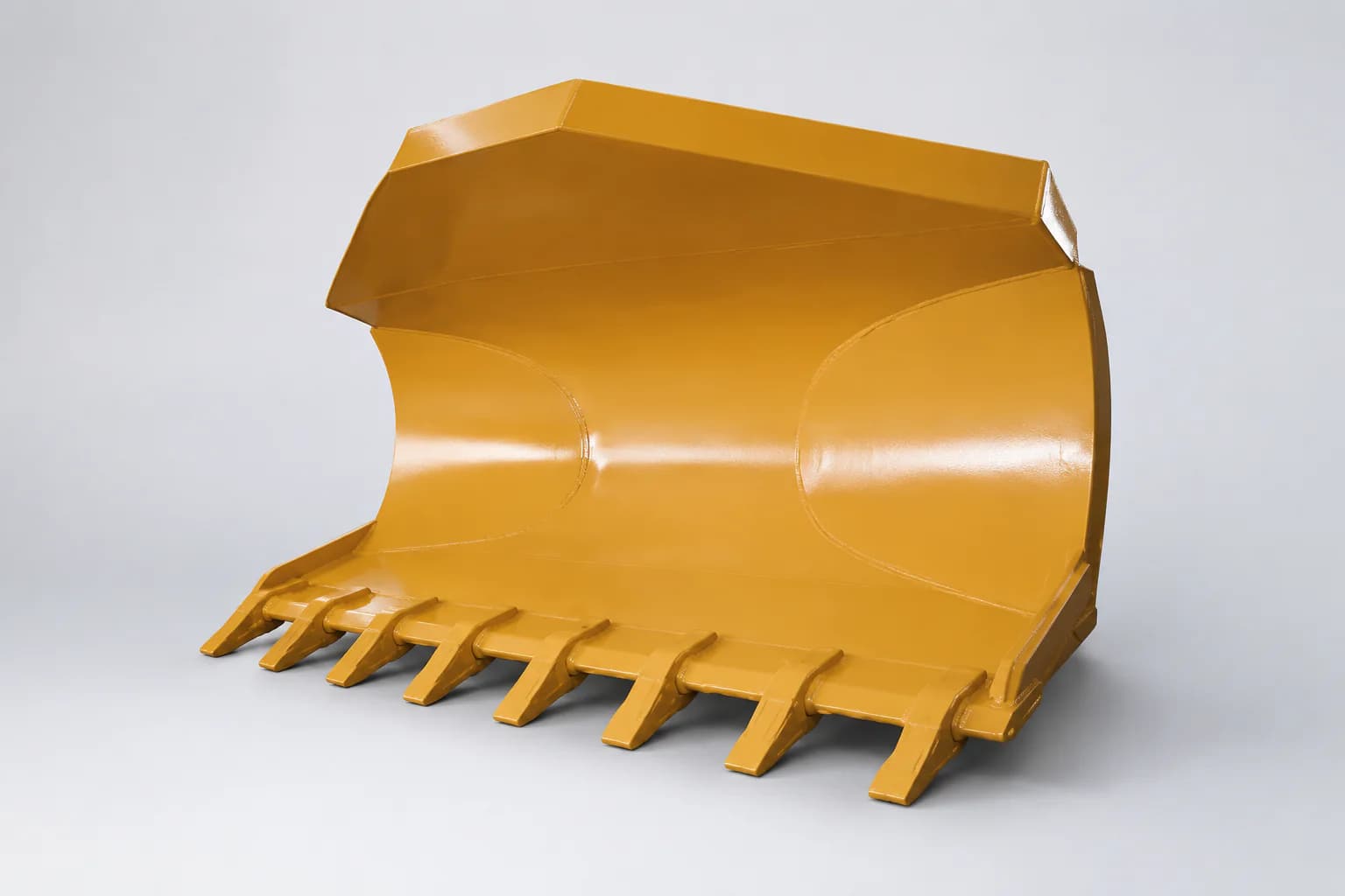 Side-Dump Bucket excavator attachment